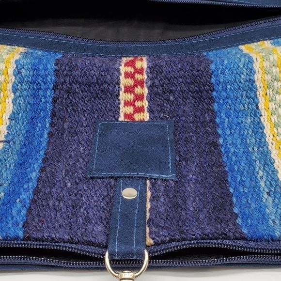 Suede Sheep Wool Handbag - Picture 12 of 14